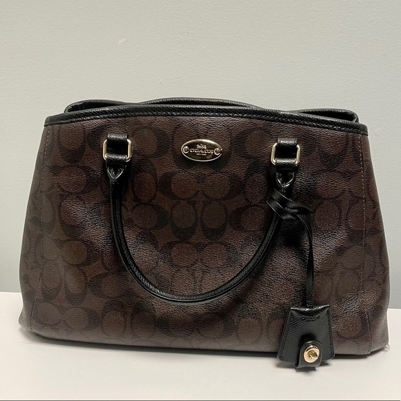 Coach Margot Carryall & Matching Wristlet - Picture 3 of 16